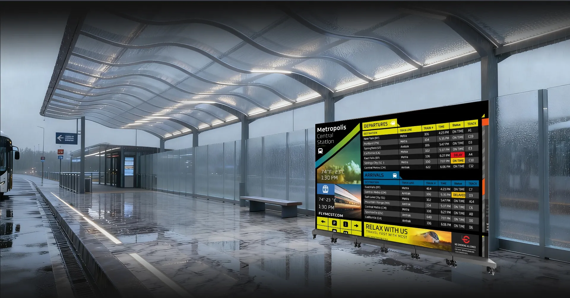 IP65 Protection for Outdoor Use