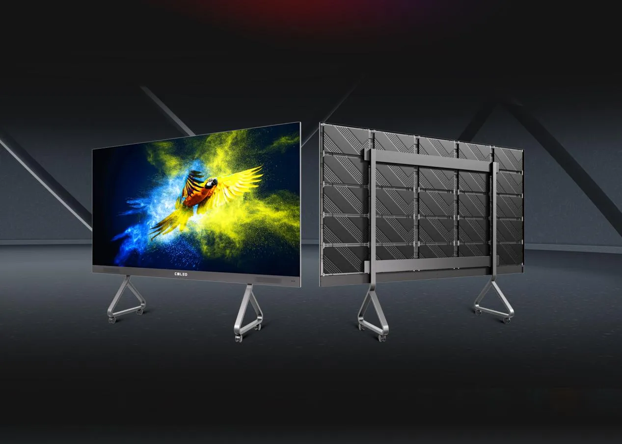 Three-in-One Design for a Flatter Display