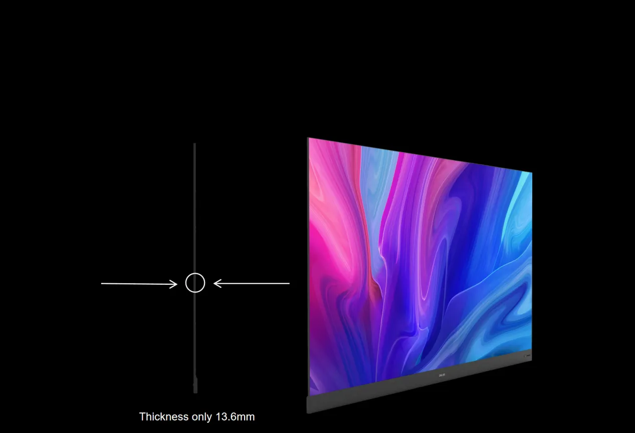Ultra-Slim Design That Fits the Space
