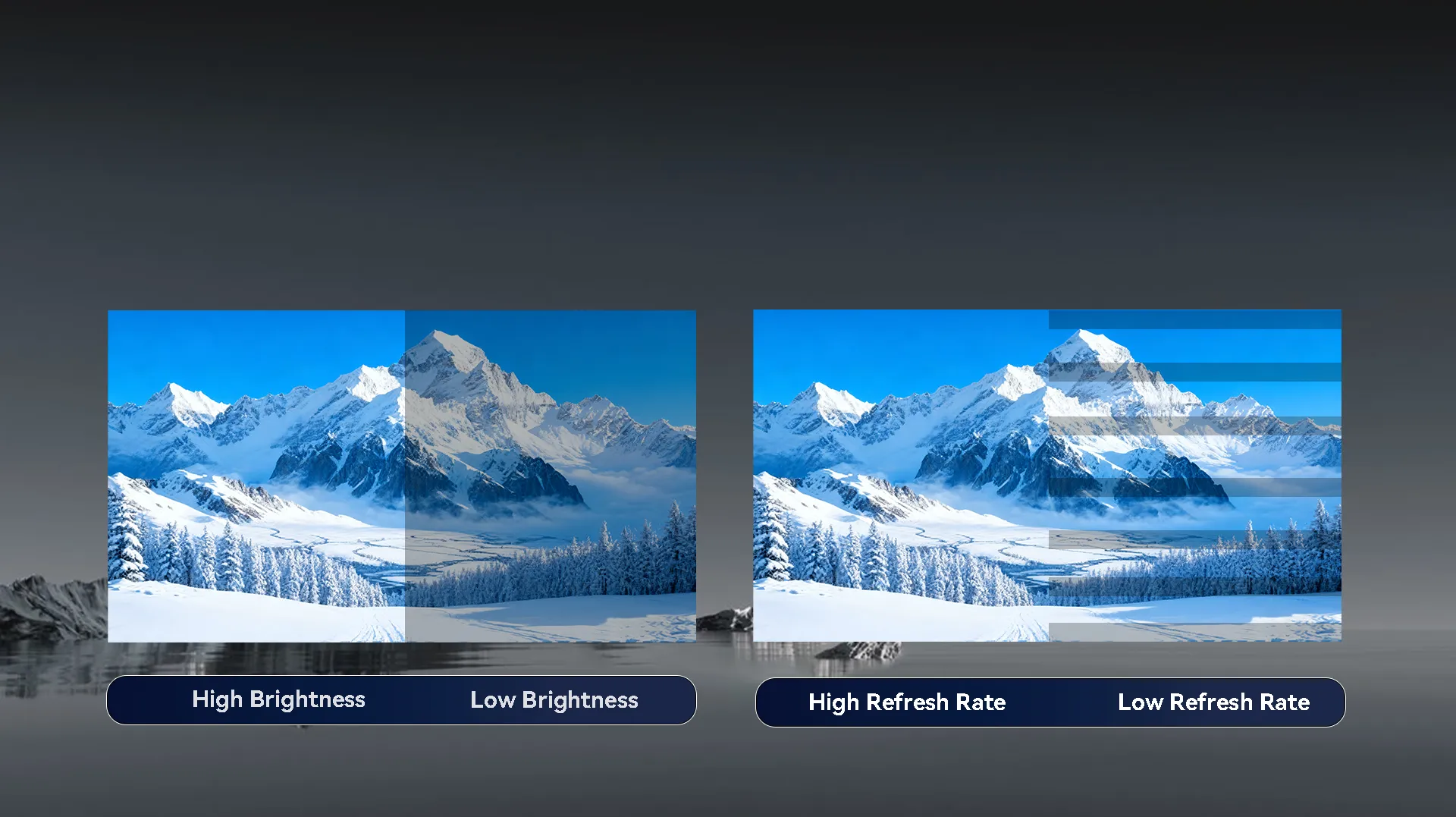 High Brightness & High Refresh Rate