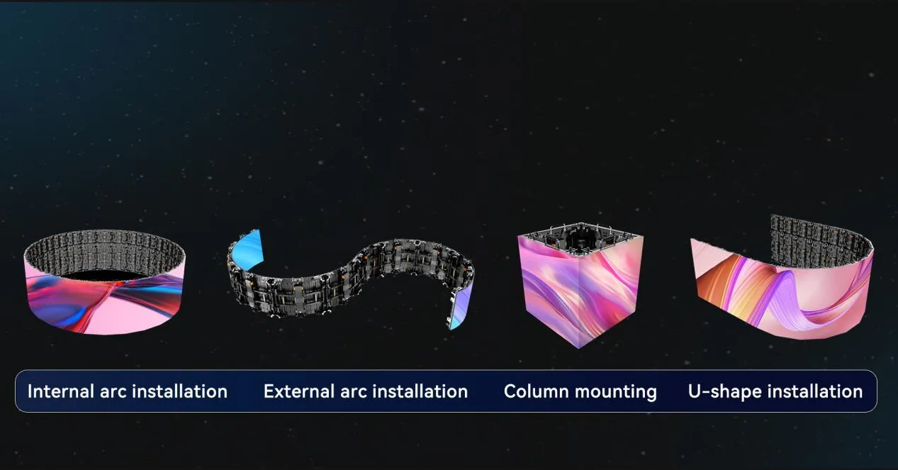 Flexible Installation for Creative Applications