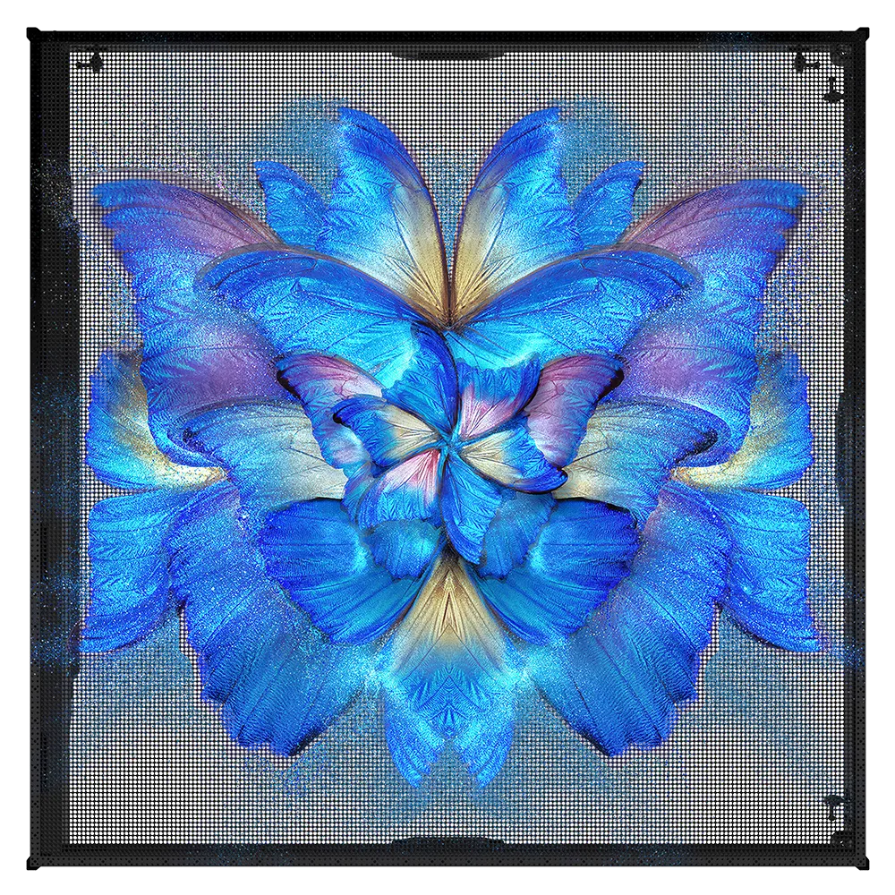 Holographic & transparent LED